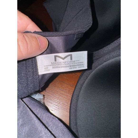 NWT Maidenform padded full coverages strapless bra size 42C - Picture 5 of 5